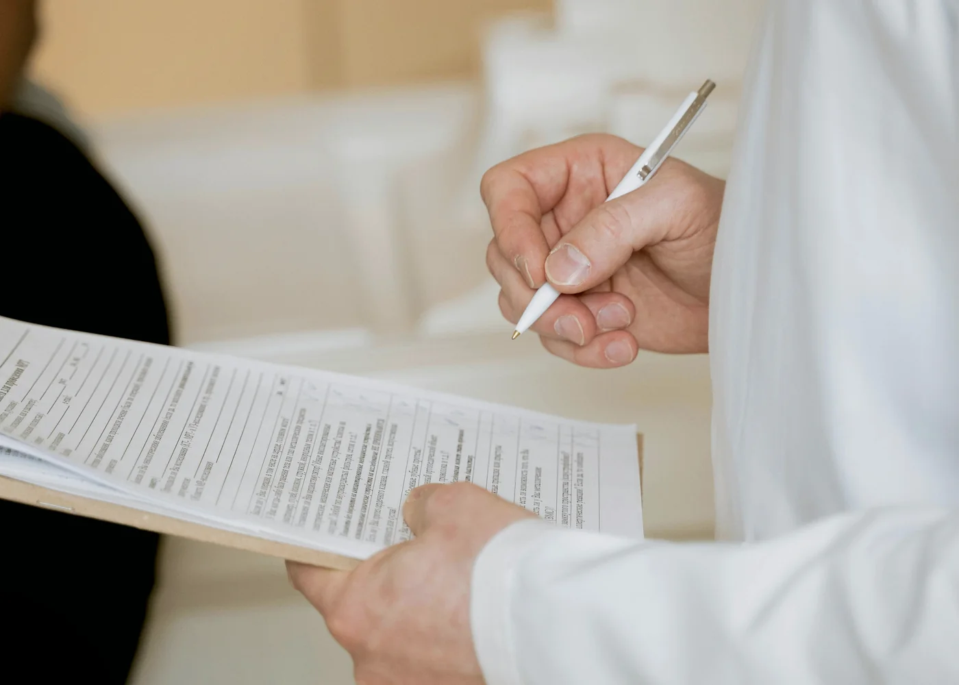 Medical documents reviewed for an expat insurance application